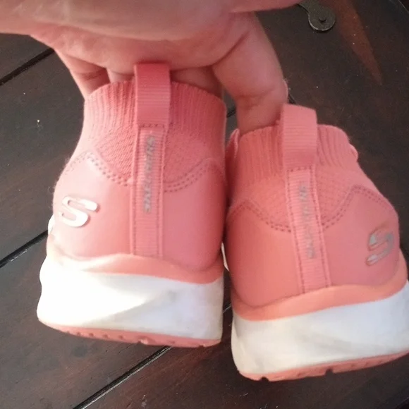 Skechers Coral Knit Lace-Up Shoes - Picture 5 of 6